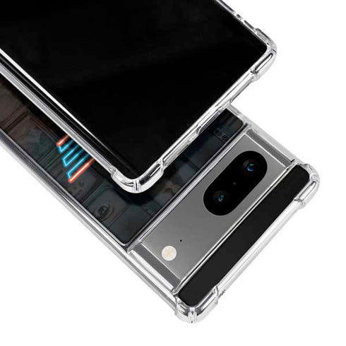 Wonder Woman 1984 (2020) Neon Logo Google Pixel 8 Clear Case